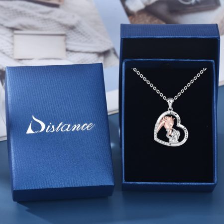 Horse Pendant Necklace for Women Sterling Silver Lucky Girls with Horse Birthday Christmas Jewelry Gifts - Image 6