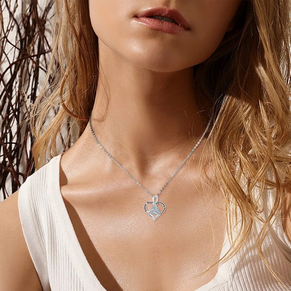 Celtic Necklace Sterling Silver Celtic Knot Necklace for Irish Viking Heart/Cross/Rose/Infinity/Trinity/Dara Knot Celtic Jewelry Memorial Gift - Image 2