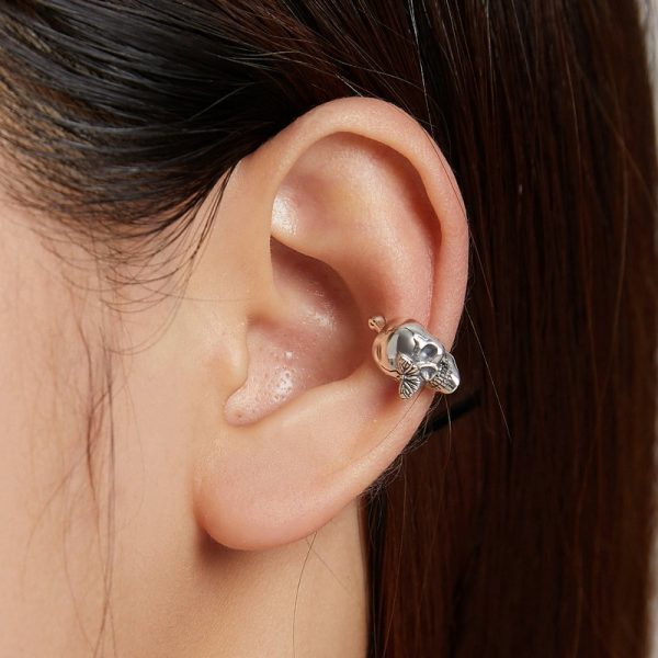 Vintage Skull Ear Cuffs - Image 2