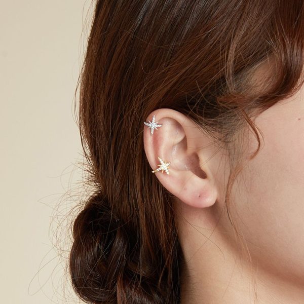 Spain Starbust Helix Ear Cuff - Image 3